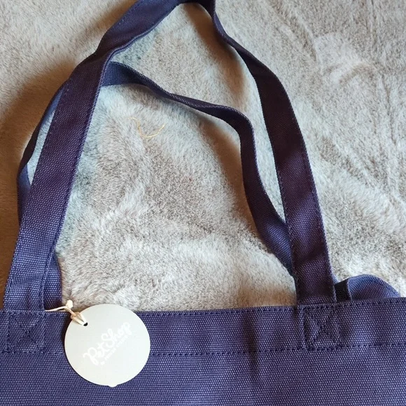 NWT Dark Blue Dog  & Stars Tote Bag - Picture 9 of 13
